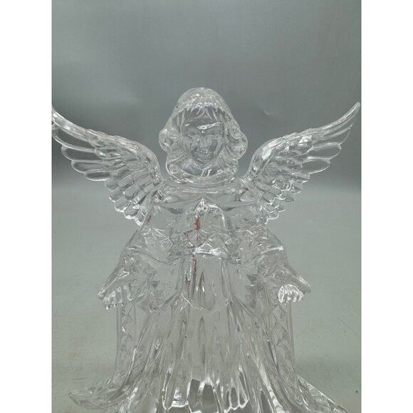 Plastic  Angel Figurine Made In Taiwan Used READ - Picture 5 of 5